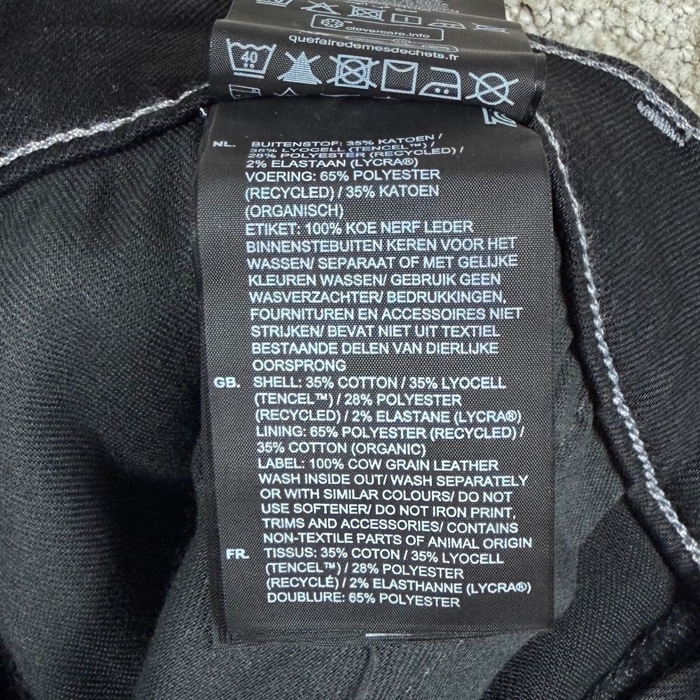 NEW G-Star Raw Men 36x36 (Fits 34x36) Black 5620 3D Zip Knee Skinny Elwood Jeans - Picture 8 of 13
